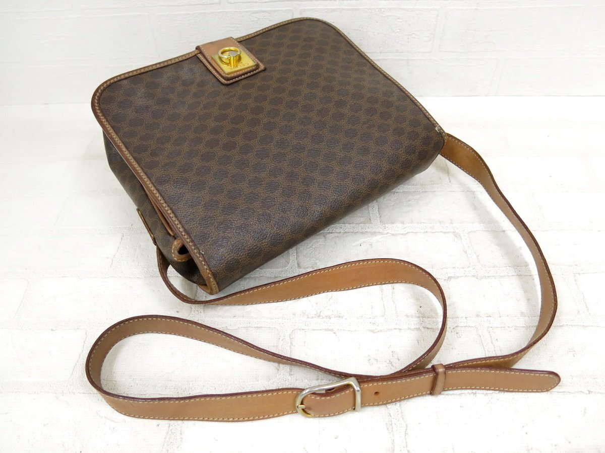 ◇美品◇CELINE セリーヌ◇マカダム◇PVC カーフ レザー 本革 ◇美品◇CELINE セリーヌ◇マカダム◇PVC カーフ レザー 本革