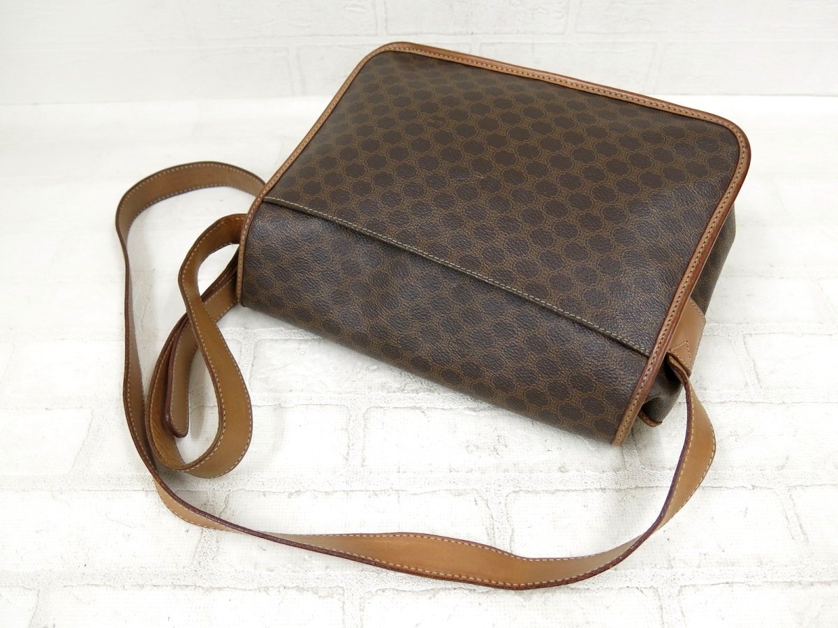 ◇美品◇CELINE セリーヌ◇マカダム◇PVC カーフ レザー 本革 ◇美品◇CELINE セリーヌ◇マカダム◇PVC カーフ レザー 本革
