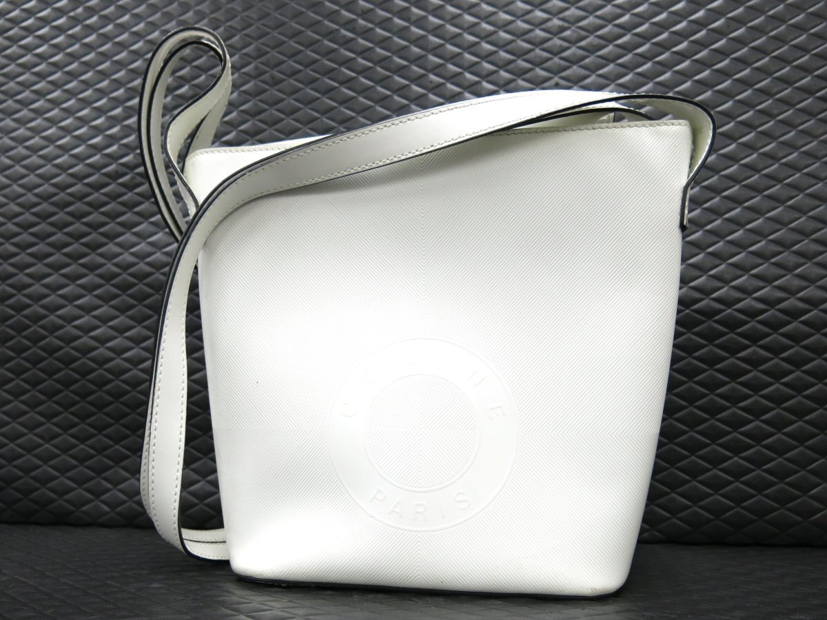◇美品◇CELINE セリーヌ◇ロゴ型押し◇カーフ レザー 本革 ◇美品◇CELINE セリーヌ◇ロゴ型押し◇カーフ レザー 本革