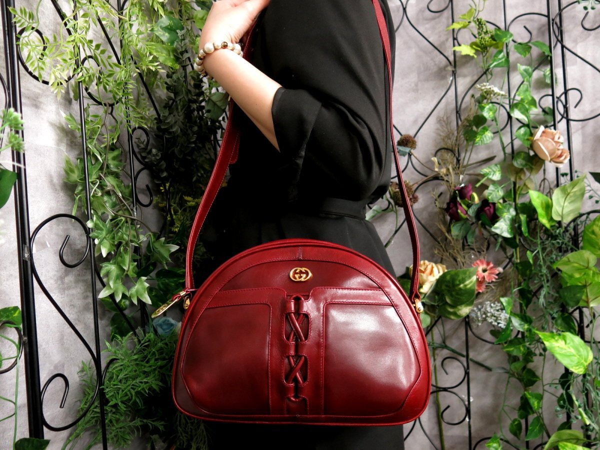 ○超美品○GUCCI オールド グッチ○インターロッキング○カーフ ○超美品○GUCCI オールド グッチ○インターロッキング○カーフ