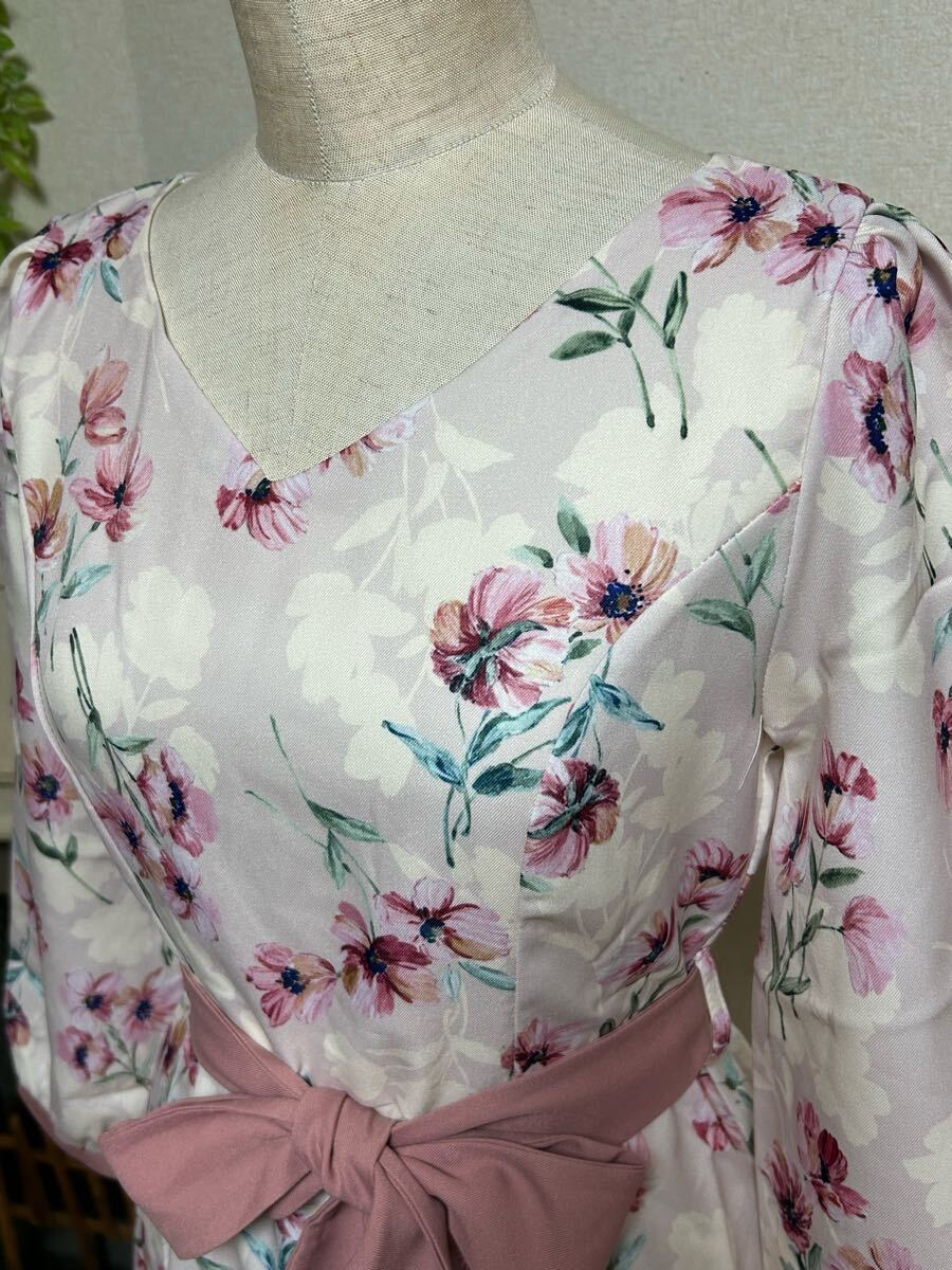 新品【 TOCCO closet★トッコクローゼット】花柄ワンピース?Mサイズ