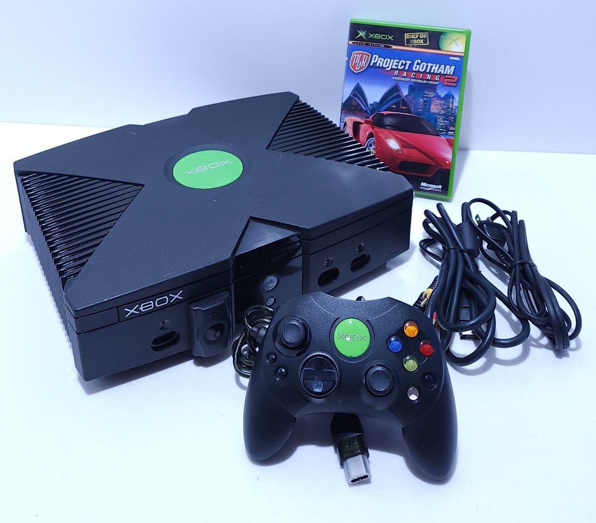 動作品】Microsoft XBOX 初代 本体 おまけ付き 希少 送料無料