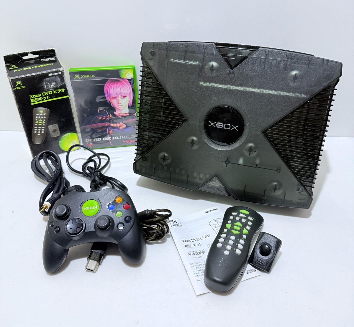Microsoft/マイクロソフト 初代 XBOX SE skeleton クリア Microsoft/マイクロソフト 初代 XBOX SE skeleton クリア