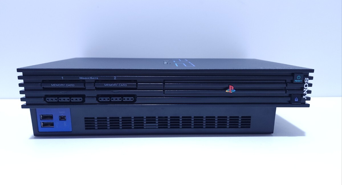  Sony PS2 корпус PlayStation 2 PlayStation2 SCPH-39000RC, управление Rico she кривошип игра soft, редкий товар retro игра с ящиком рабочий товар (i-34)