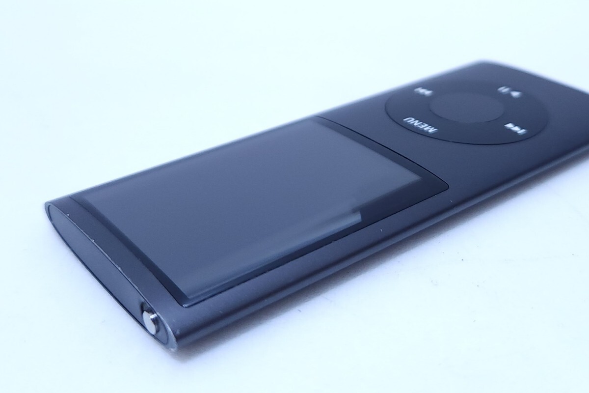 Apple iPod nano 5世代 ブラック 黒 8GB本體 動作確認済み 美品/動作品(F-11)
