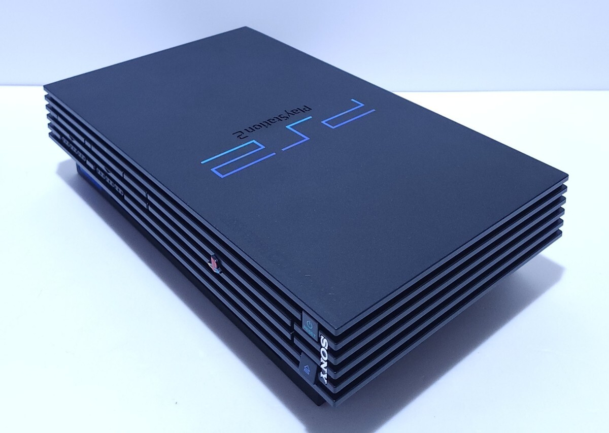  Sony PS2 корпус PlayStation 2 PlayStation2 SCPH-39000RC, управление Rico she кривошип игра soft, редкий товар retro игра с ящиком рабочий товар (i-34)
