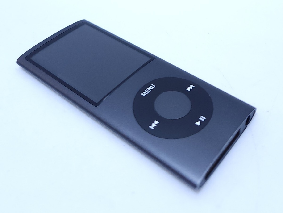 Apple iPod nano 5世代 ブラック 黒 8GB本體 動作確認済み 美品/動作品(F-11)