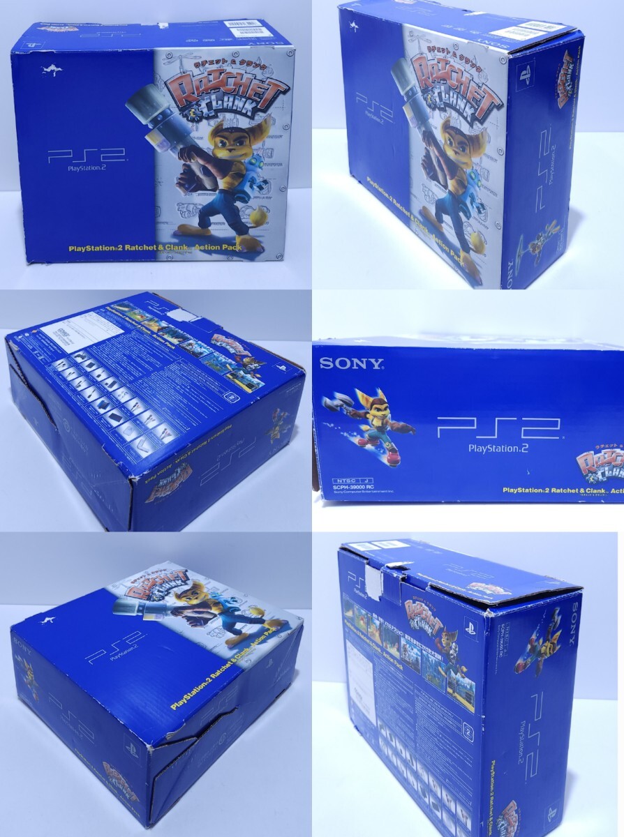  Sony PS2 корпус PlayStation 2 PlayStation2 SCPH-39000RC, управление Rico she кривошип игра soft, редкий товар retro игра с ящиком рабочий товар (i-34)