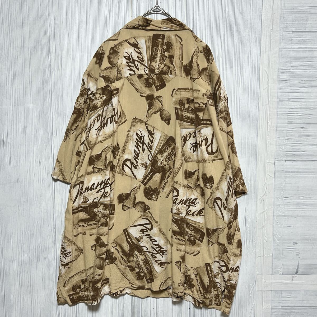 Panama Jack パナマ ジャック オープンカラー ハワイアンシャツ Panama Jack パナマ ジャック オープンカラー ハワイアンシャツ