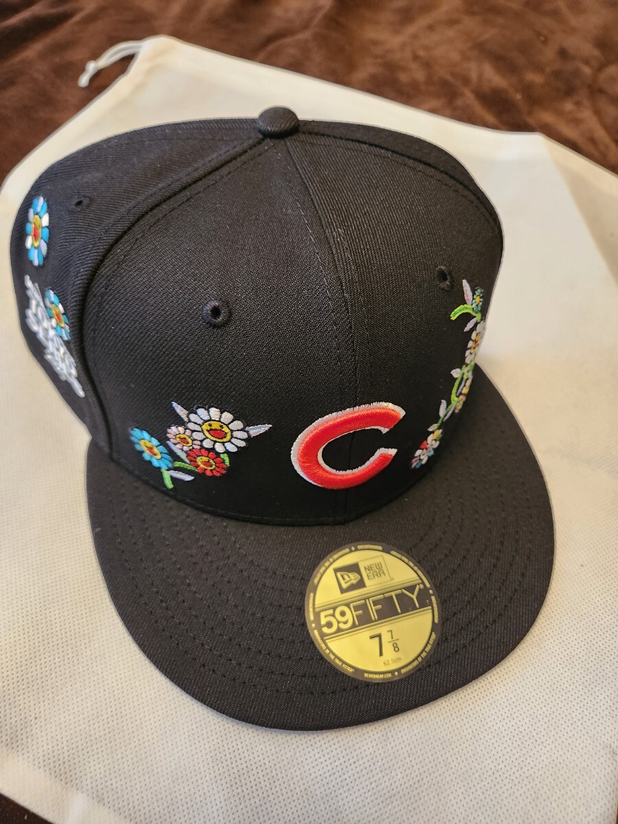 【正規品】村上隆 × カブス 東京シリーズ 59Fifty 7 5/8 Yahoo!オークション - 新品未使用 村上隆+MLBワールドツアー