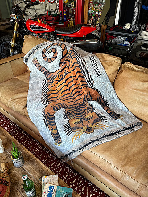  post jenelaru фланель флис покрывало ( Tiger ) 90cm×150cm # american смешанные товары America смешанные товары 