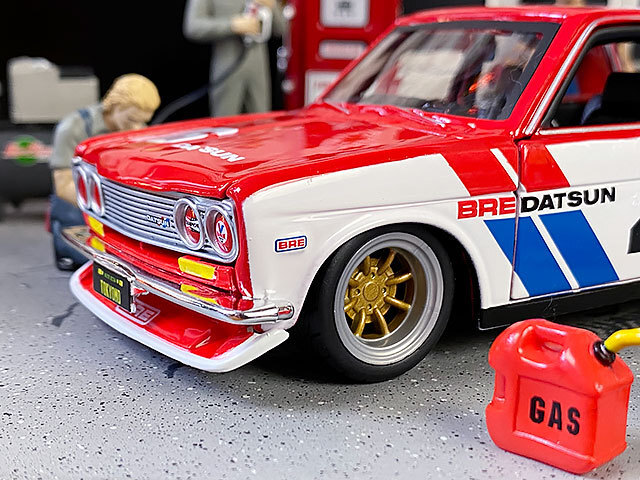 マイスト　BREダットサン510　ダイキャストミニカー　1/24スケール ■ アメリカン雑貨 アメリカ雑貨