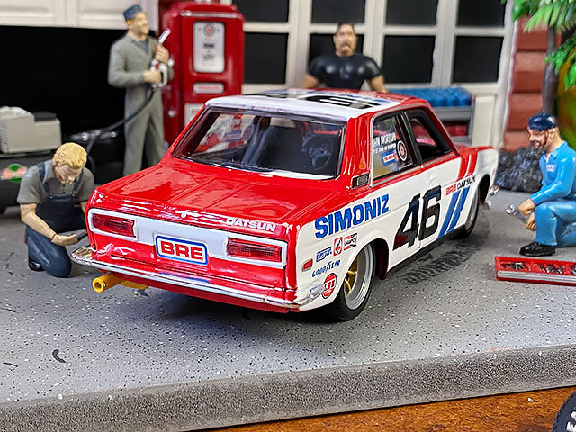 マイスト　BREダットサン510　ダイキャストミニカー　1/24スケール ■ アメリカン雑貨 アメリカ雑貨