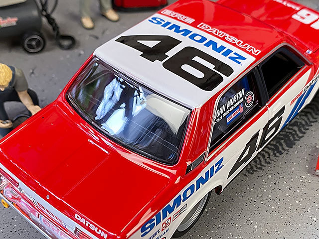 マイスト　BREダットサン510　ダイキャストミニカー　1/24スケール ■ アメリカン雑貨 アメリカ雑貨