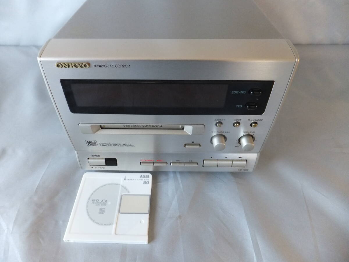 ♪ ONKYO MINIDISC RECORDER MD-185Ⅱ オンキョーステレオMD ♪ ONKYO MINIDISC RECORDER MD-185Ⅱ オンキョーステレオMD
