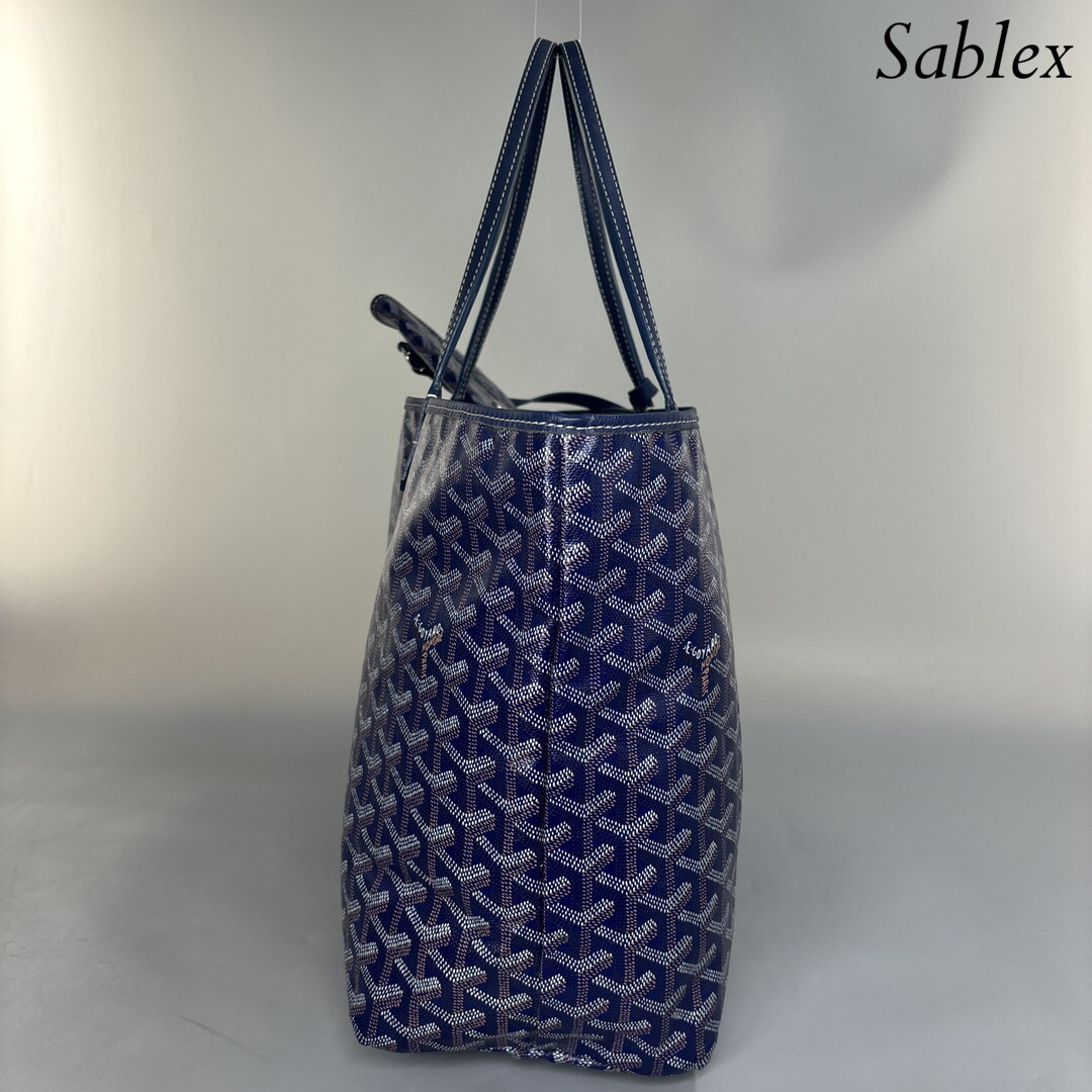 新品同様】GOYARD ゴヤール サンルイPM ポーチ付き ハンドバッグ 新品同様】GOYARD ゴヤール サンルイPM ポーチ付き ハンドバッグ