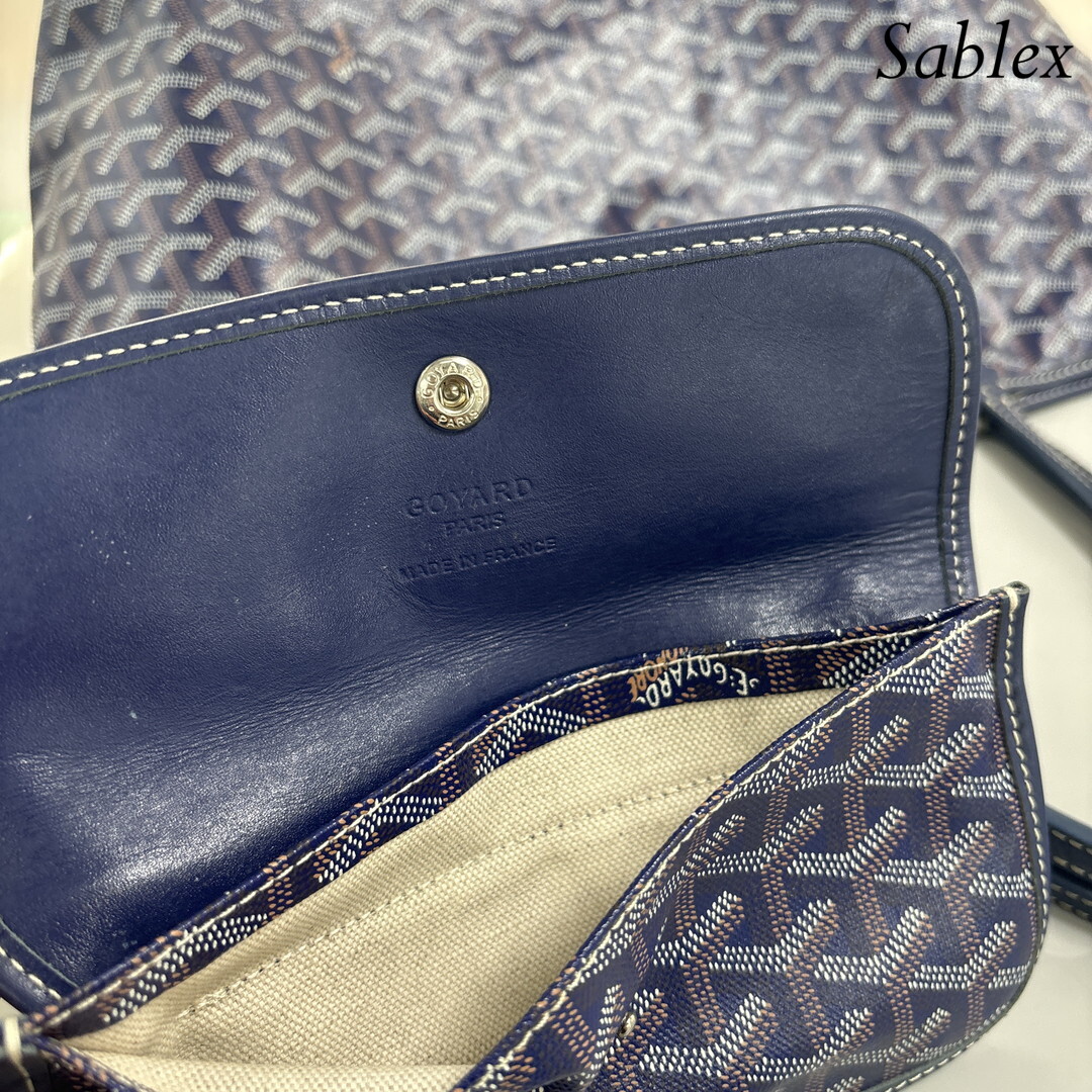 新品同様】GOYARD ゴヤール サンルイPM ポーチ付き ハンドバッグ 新品同様】GOYARD ゴヤール サンルイPM ポーチ付き ハンドバッグ