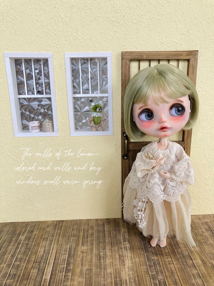 ミニチュア ドールハウス 背景ボード 壁 床 ブライス リカちゃん ミニチュア ドールハウス 背景ボード 壁 床 ブライス リカちゃん