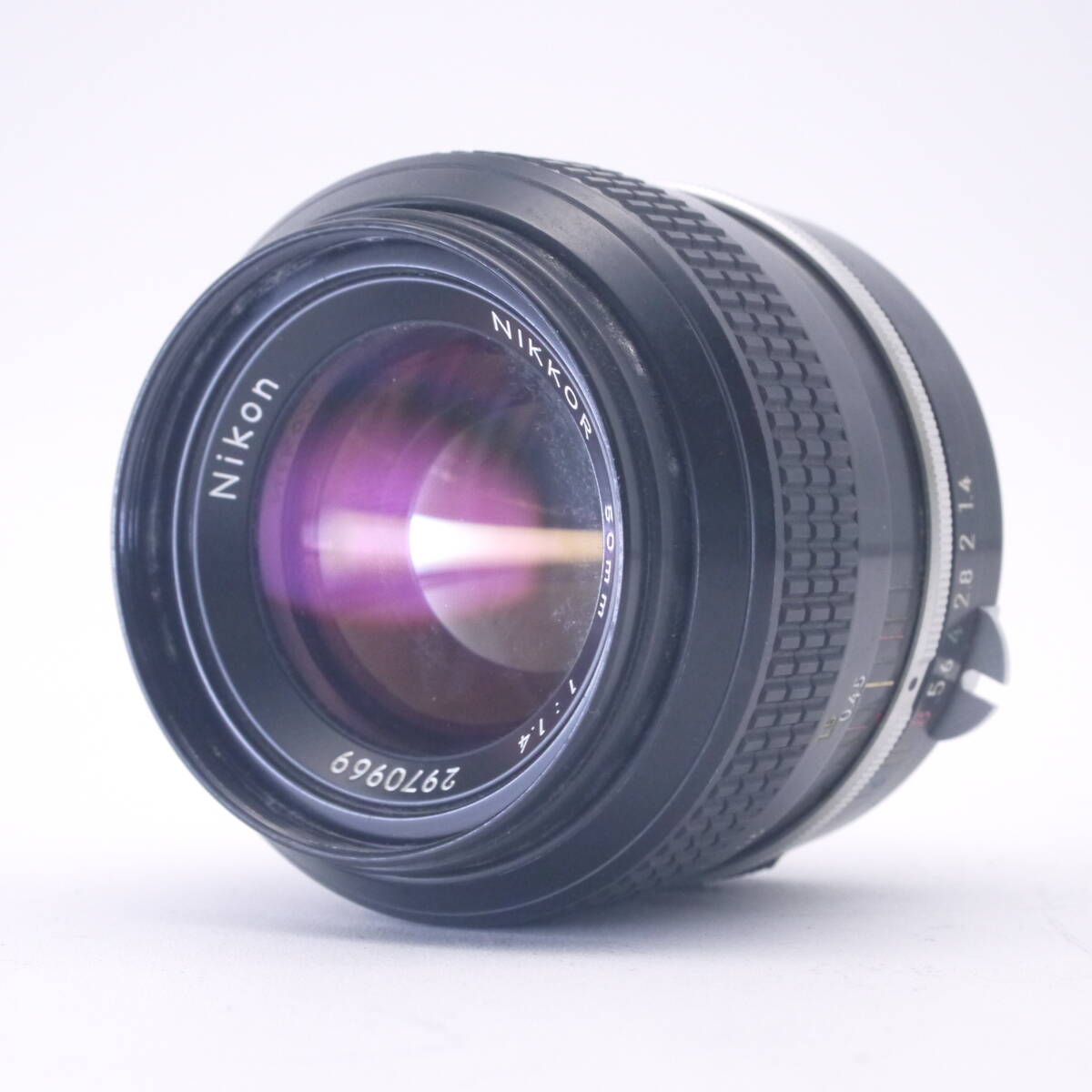 !_ практическое использование прекрасный товар Nikon Nikon NIKKOR 50mm F1.4 не Ai #AA3028