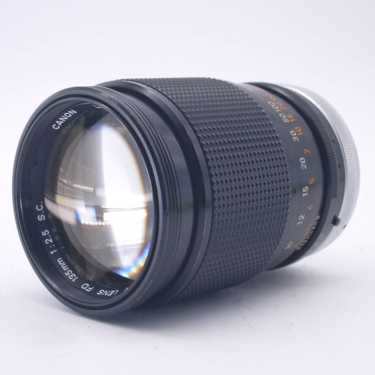 canon lens 135mm FD 1 2.5 kenko保護レンズ付き canon lens 135mm FD 1 2.5 kenko保護レンズ付き Canon FD
