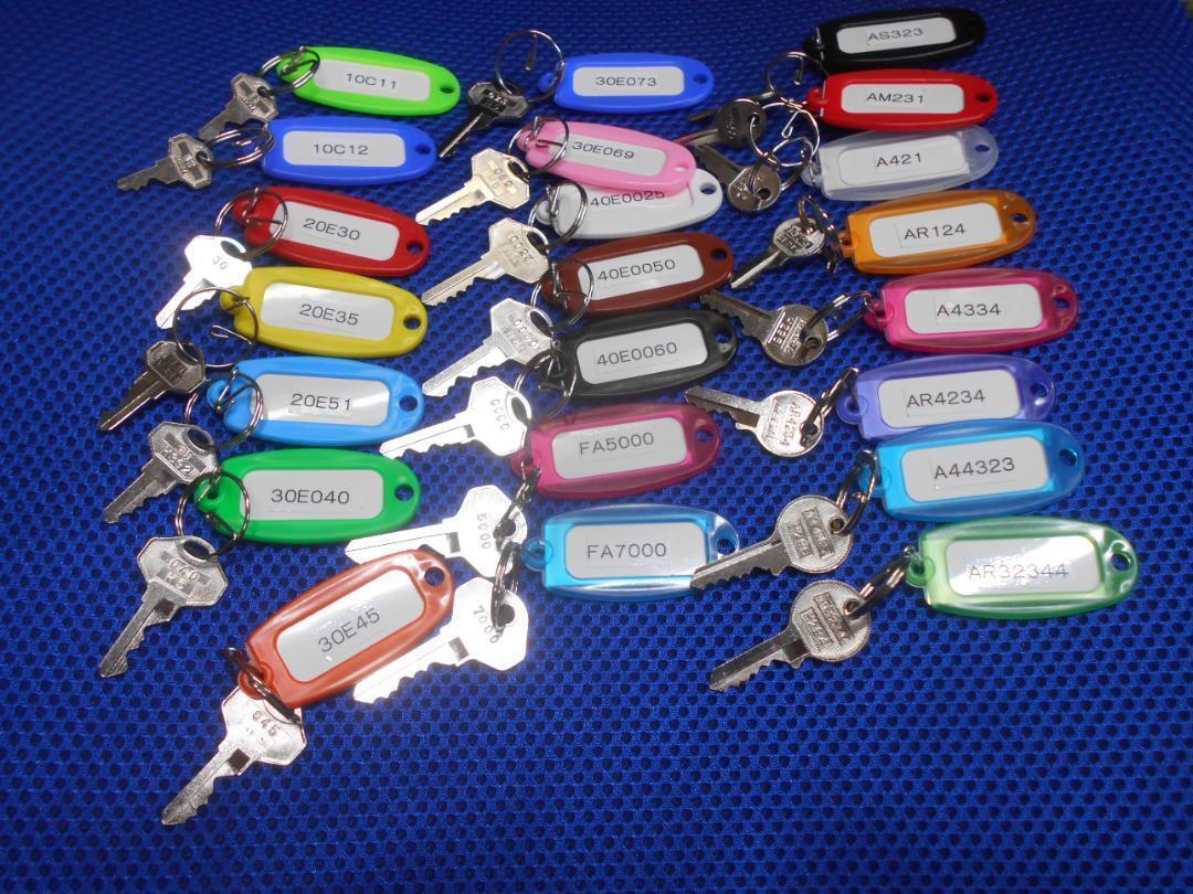 ALPHA/SOL【合鍵22本セット】南京錠、No.1000（20-70㎜)/No.2500（20-60㎜）、同一キー、アルファ、ソル、カギ、送料無料　追跡番号あり