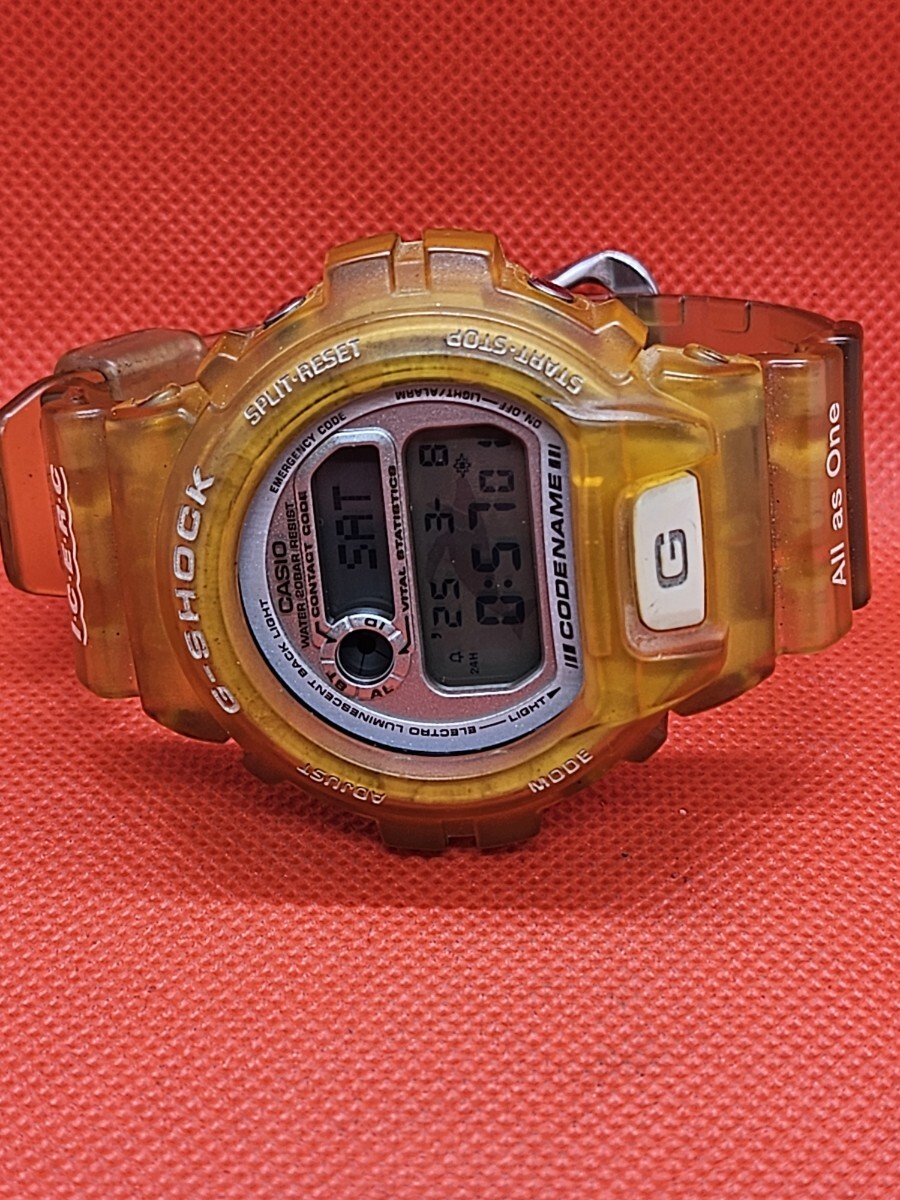 稼働品 レア カシオ CASIO G-SHOCK DW-6910K 1997年 第6回 稼働品 レア カシオ CASIO G-SHOCK DW-6910K 1997年 第6回