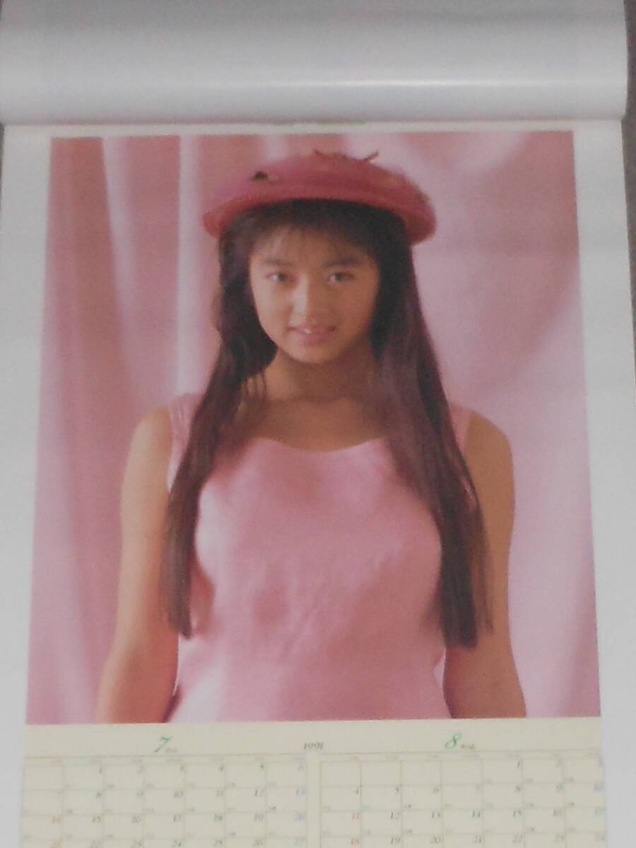 小泉今日子,酒井法子,高岡早紀(jì),荻野目洋子,他,1991年,カレンダー,堀ちえみ?柏原芳恵?斉藤慶子?川島なお美?他,ブロマイド?寫真?資料?17枚