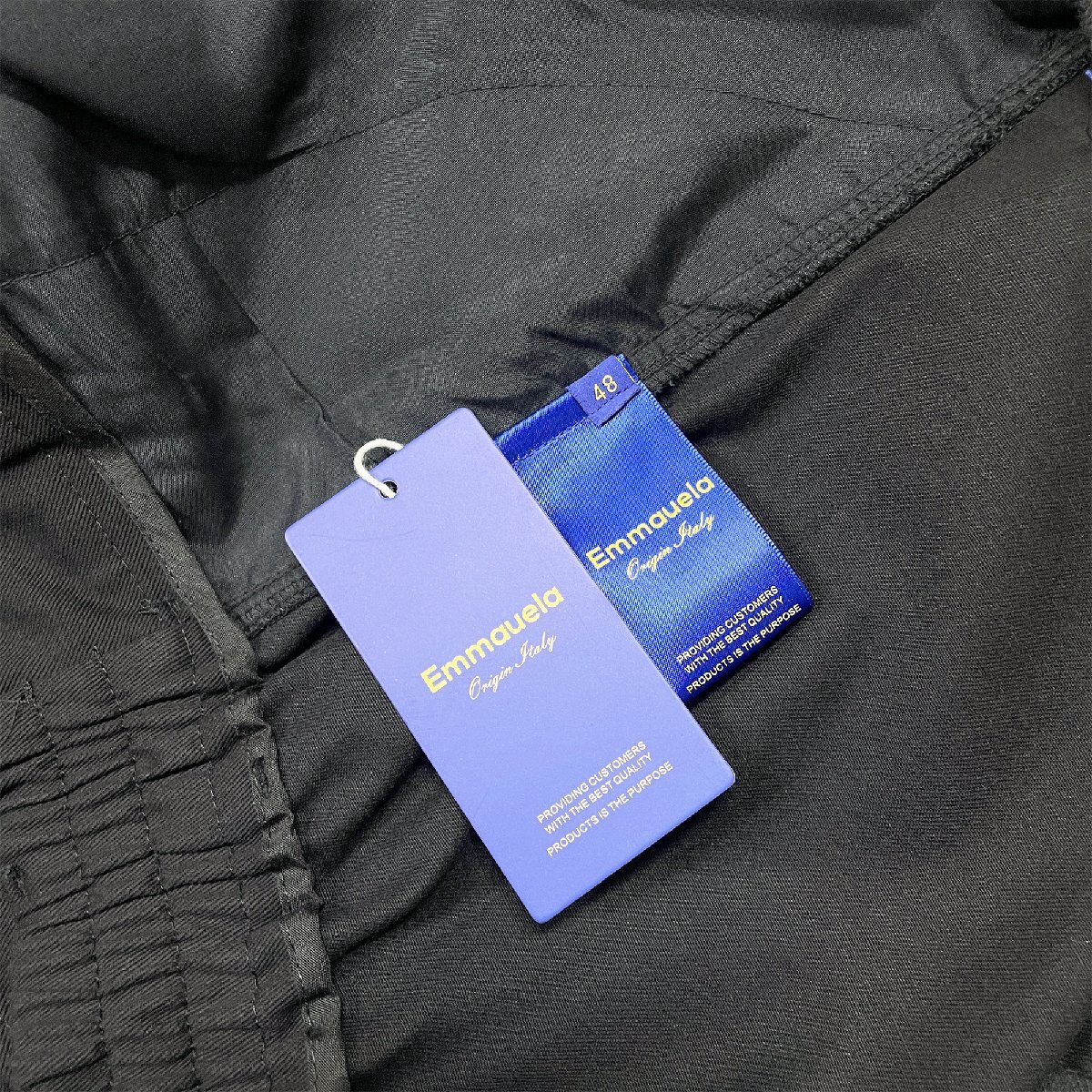 個性・ロングパンツ 定価4万◆Emmauela・イタリア・ミラノ発◆綿100% 快適 柔らか カーゴパンツ ボトムス スウェット 通学 街着 2XL/52_画像9