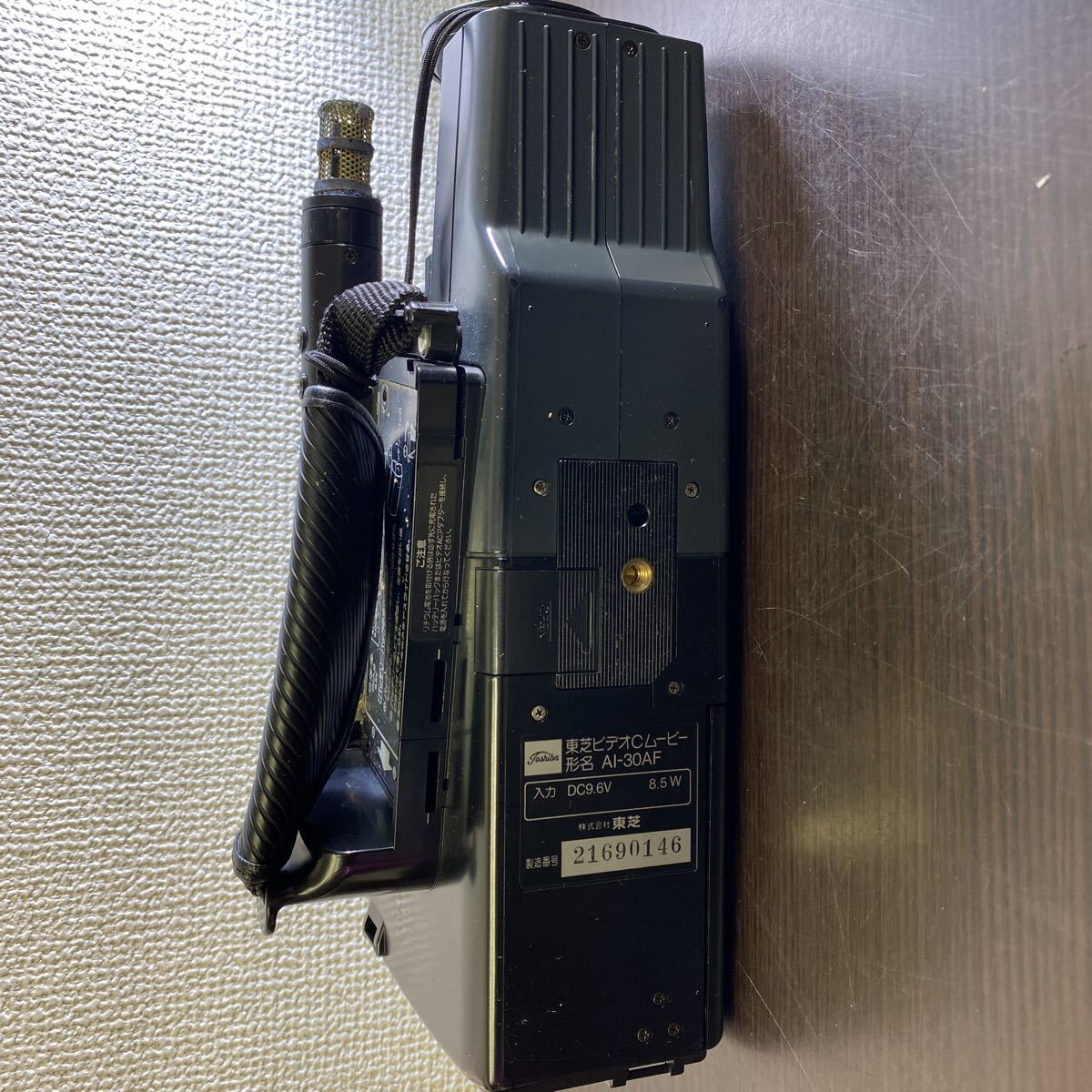 ▲レトロ ビデオカメラ ムービーカメラ TOSHIBA Video movie VHS-C ジャンク部品取り等に！