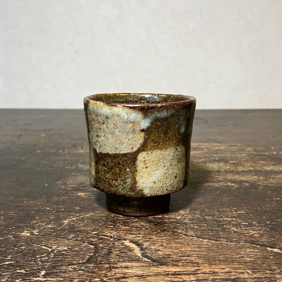 京都⑥ 旧家整理品16 人間国宝 浜田庄司 作 湯呑 益子焼 民芸 京都⑥ 旧家整理品16 人間国宝 浜田庄司 作 湯呑 益子焼 民芸