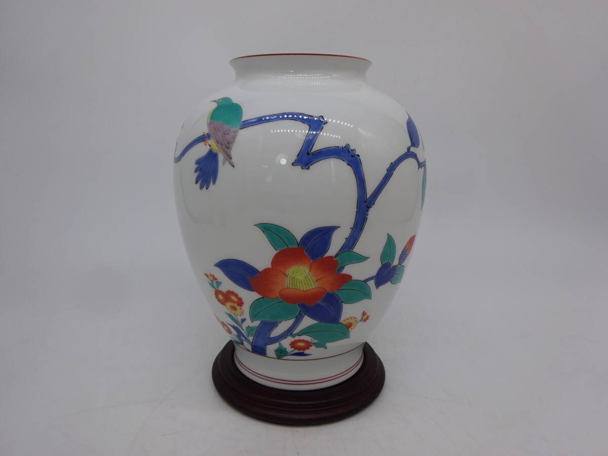 京都8☆ 香蘭社 フランクリン画廊 十三代 酒井田柿右衛門作 花鳥 京都8☆ 香蘭社 フランクリン画廊 十三代 酒井田柿右衛門作 花鳥
