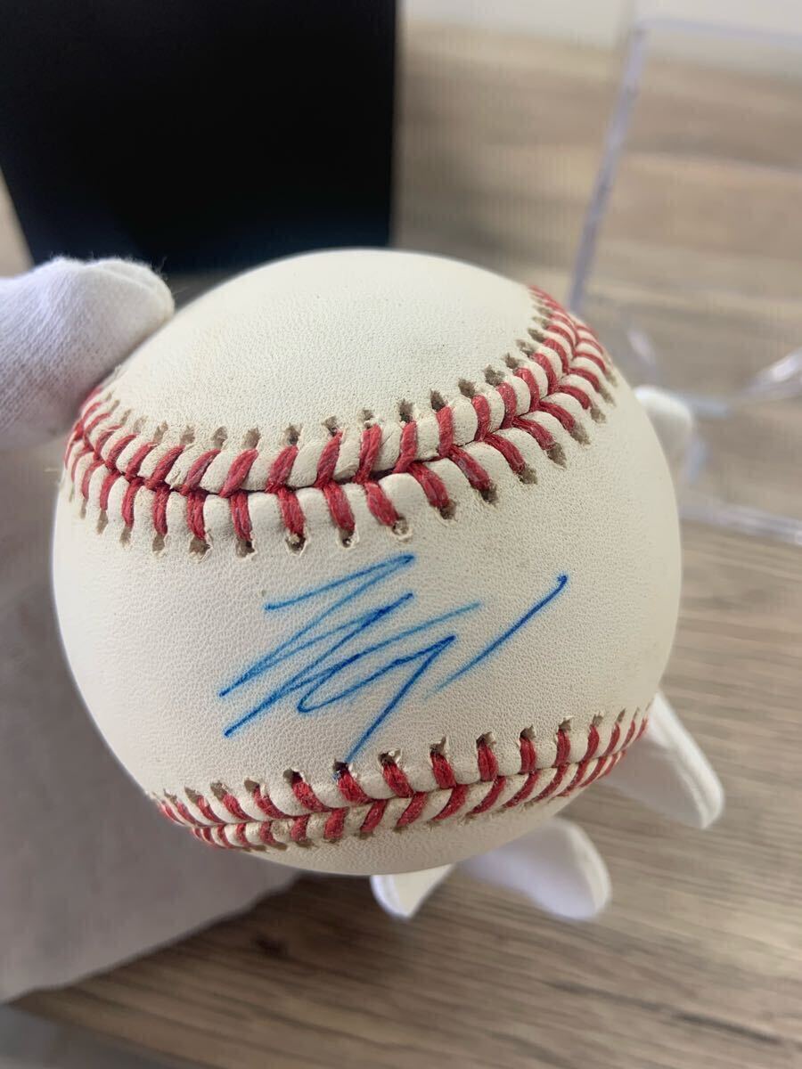 激レア 大谷翔平 直筆サインボール サインミス MLBホログラム 激レア 大谷翔平 直筆サインボール サインミス MLBホログラム