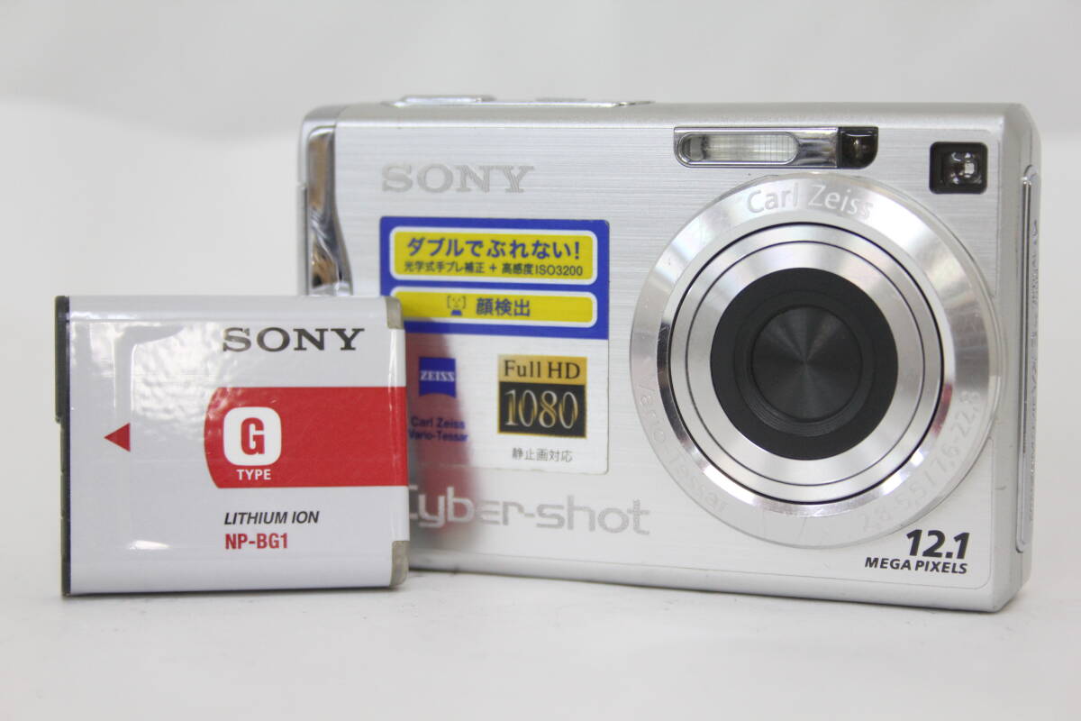 【返品保証】 ソニー SONY Cyber-shot DSC-W200 3x バッテリー付き コンパクトデジタルカメラ M4622