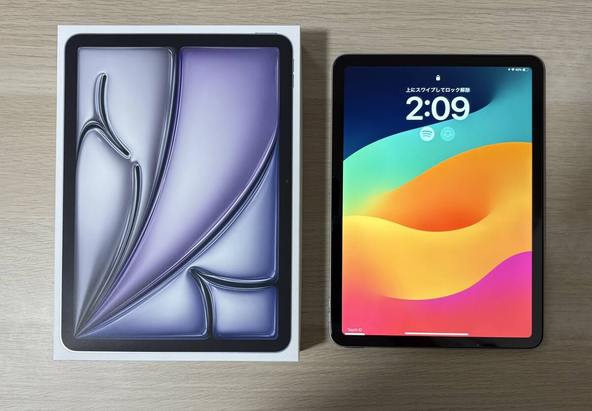 ほぼ未使用/おまけ付 11インチiPad Air 第6世代 Wi-Fiモデル