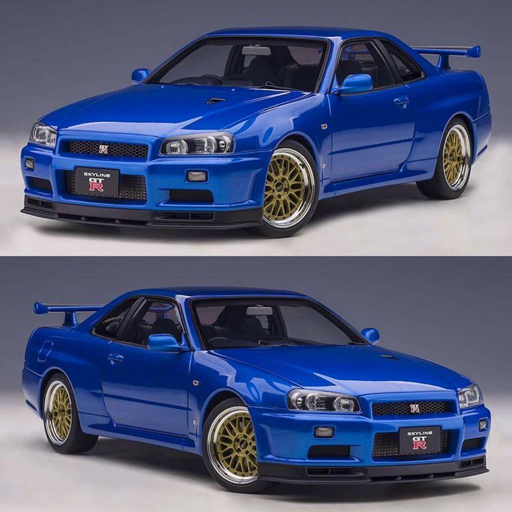 ラスト1個 Aa 1/18 R34 GT-R Vスペック II BBS ホイール ラスト1個 Aa 1/18 R34 GT-R Vスペック II BBS ホイール