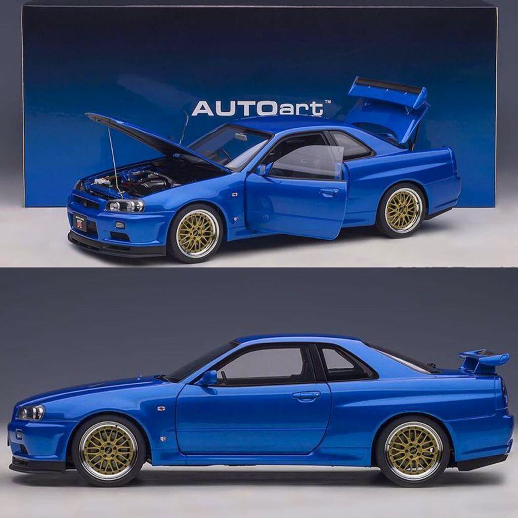 ラスト1個 Aa 1/18 R34 GT-R Vスペック II BBS ホイール ラスト1個 Aa 1/18 R34 GT-R Vスペック II BBS ホイール