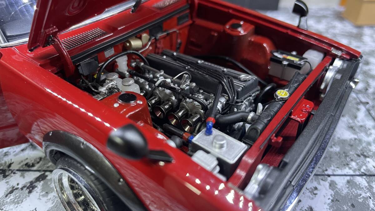 Aa 1/18 ケンメリ GT-R TUNED Ver カスタム KPGC110 77468 GTR Aa 1/18 ケンメリ GT-R TUNED Ver カスタム KPGC110 77468 GTR