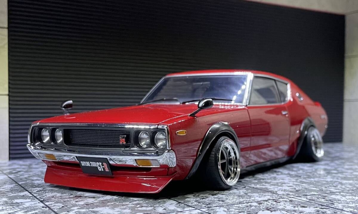Aa 1/18 ケンメリ GT-R TUNED Ver カスタム KPGC110 77468 GTR Aa 1/18 ケンメリ GT-R TUNED Ver カスタム KPGC110 77468 GTR