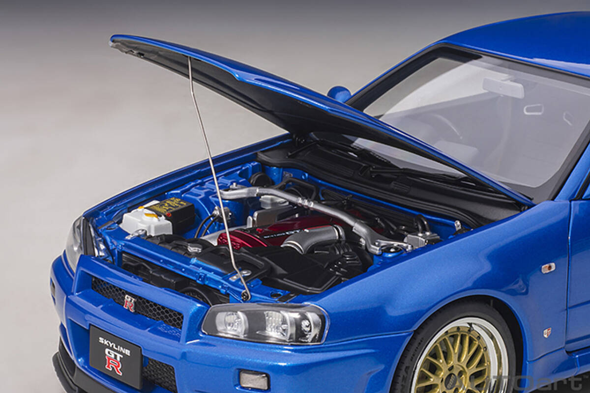 ラスト1個 Aa 1/18 R34 GT-R Vスペック II BBS ホイール ラスト1個 Aa 1/18 R34 GT-R Vスペック II BBS ホイール