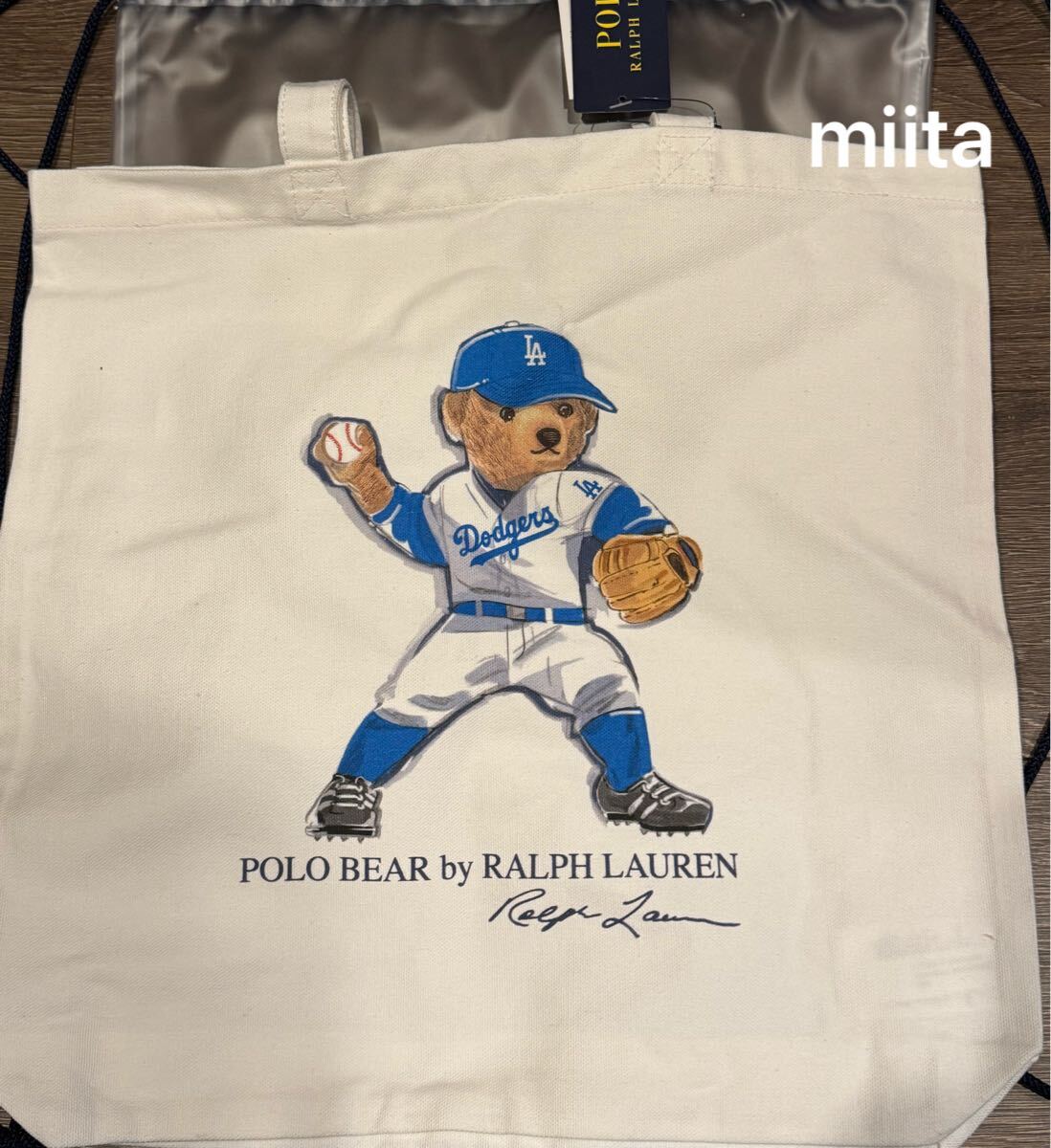 ラルフローレン×Dodgers 2025東京シリーズ限定トートバック ドジャース Yahoo!オークション - 新品 ラルフローレン ドジャース コラボ