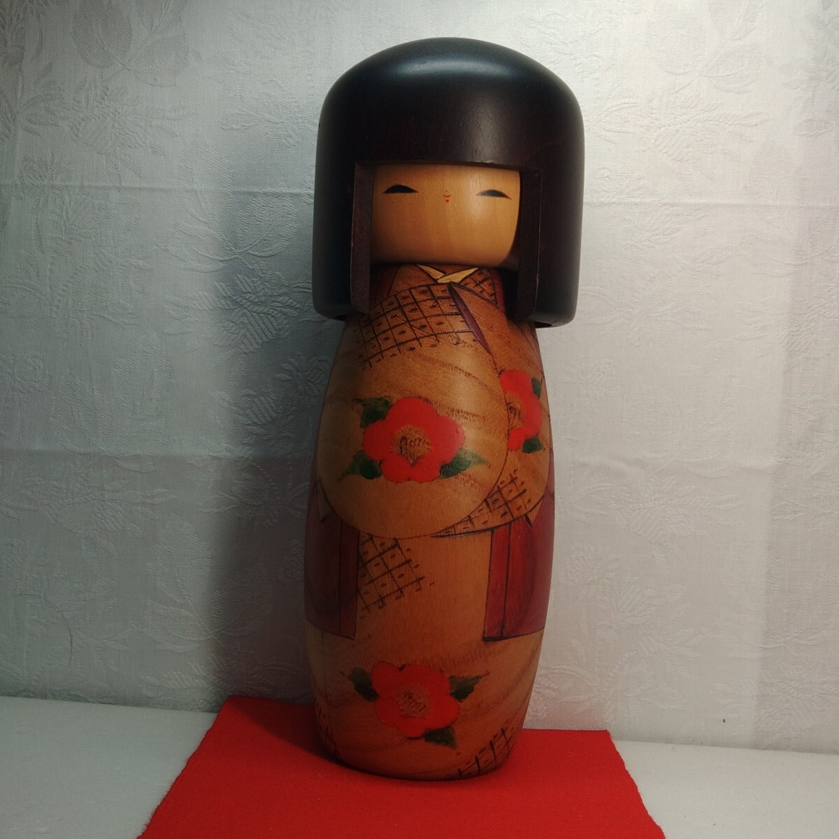 楽天市場】卯三郎こけし 民芸品 近代創作こけし 花かざり 経済