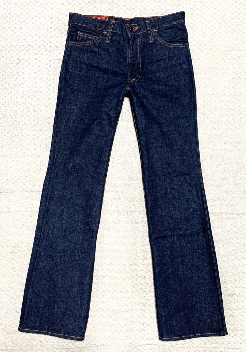 新品同様:BIG-POWER.フレア デニム 31(昭和/70s 80s/国産 新品同様:BIG-POWER.フレア デニム 31(昭和/70s 80s/国産