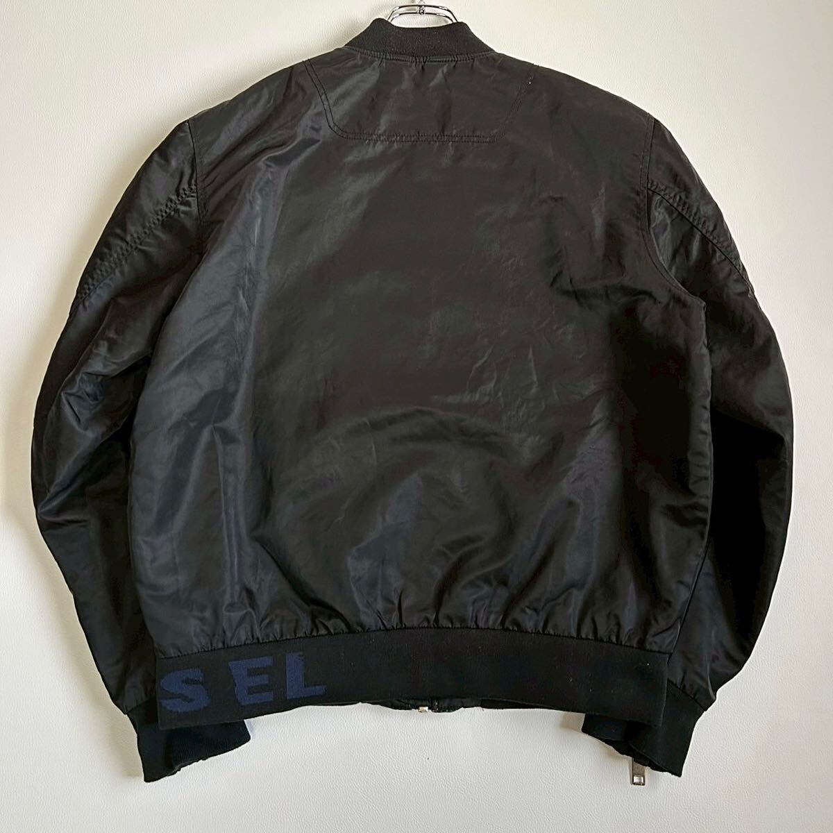 極美品/XL/デニム切替/近年モデル◎DIESEL MA-1 ボンバー 極美品/XL/デニム切替/近年モデル◎DIESEL MA-1 ボンバー