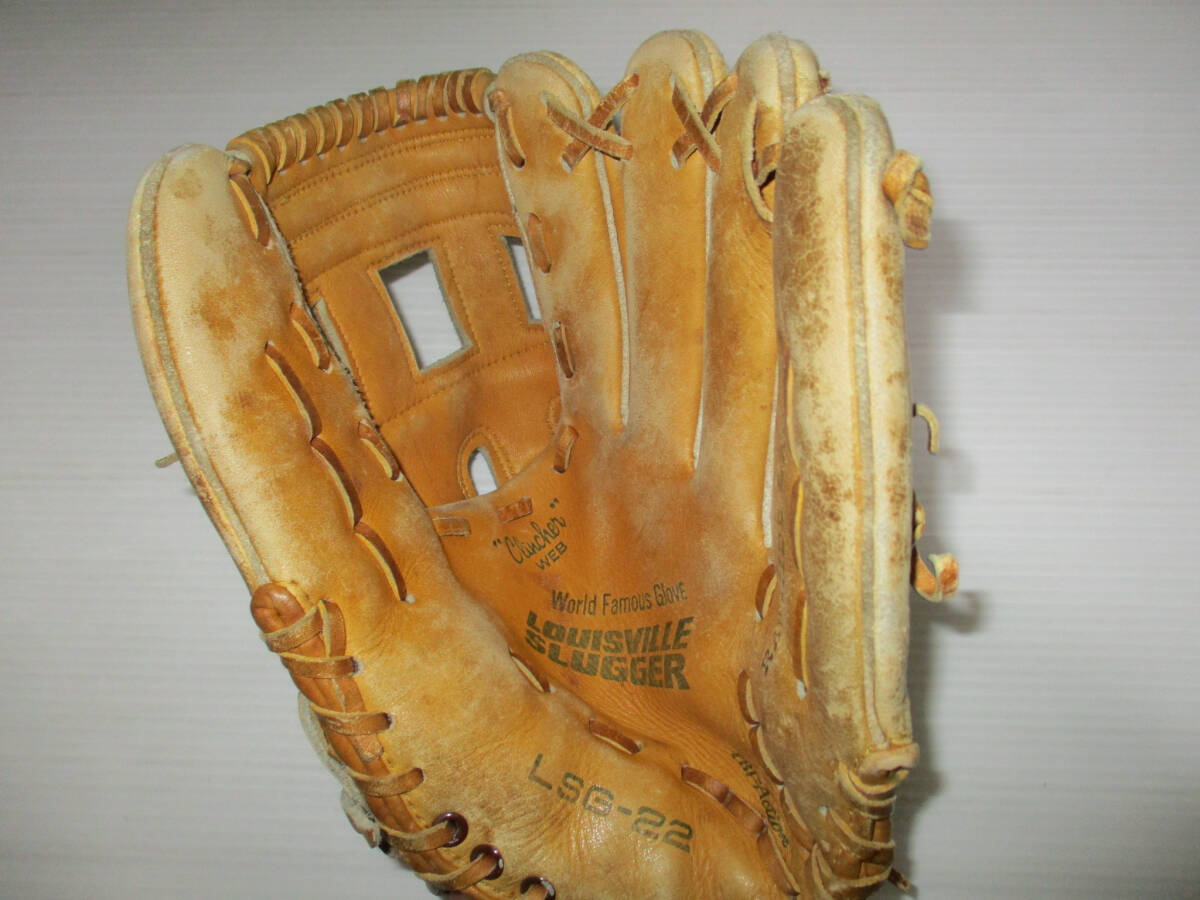LOUISVILLE SLUGGER H&B Lewis Bill slaga- правый бросание перчатка LSG-22 (3E