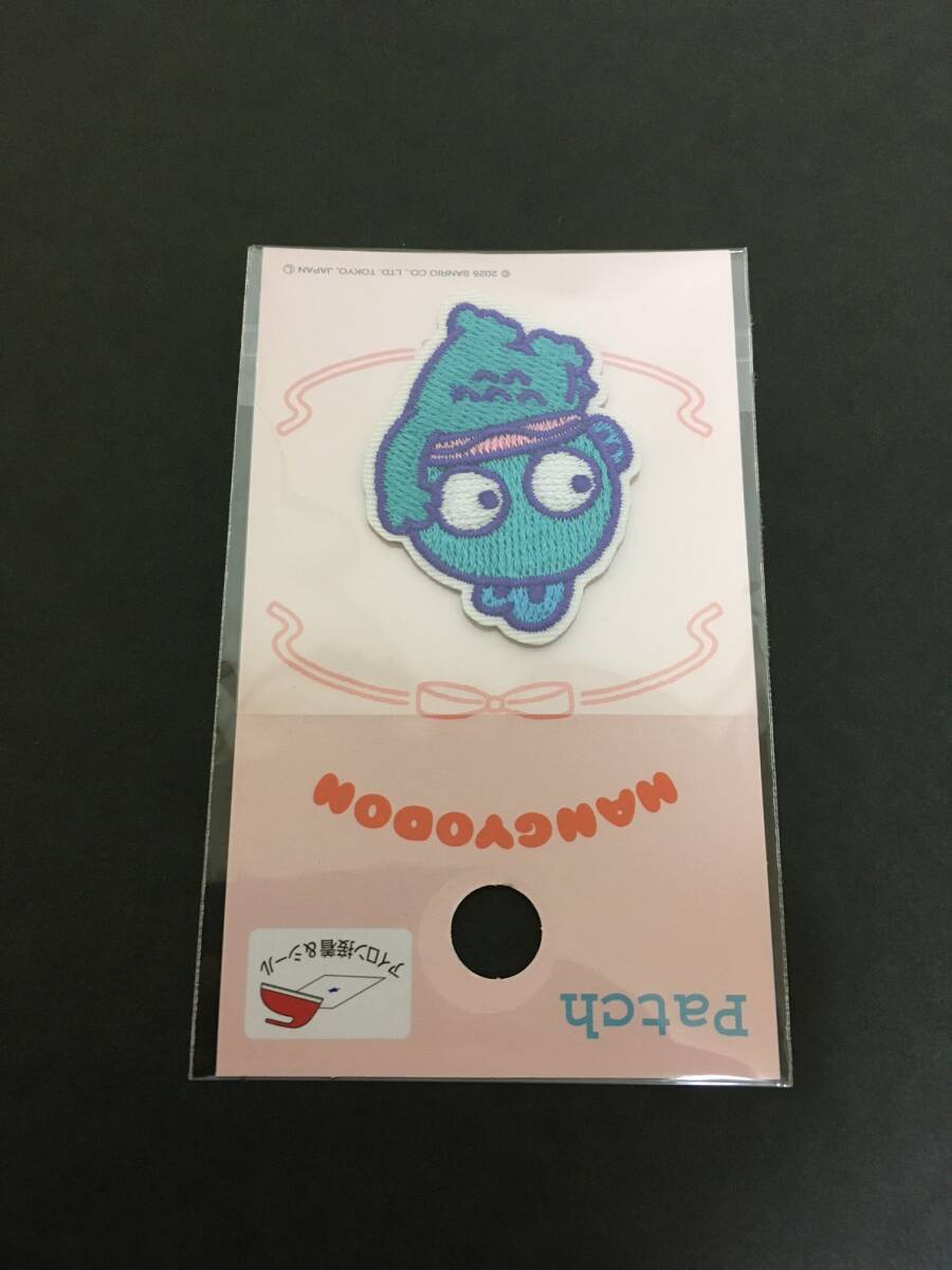 SANRIO/サンリオ ワッペン☆彡 ハンギョドン ポーズ☆ 刺繍 シール アップリケ 新品未開封品 HANGYODON_画像8