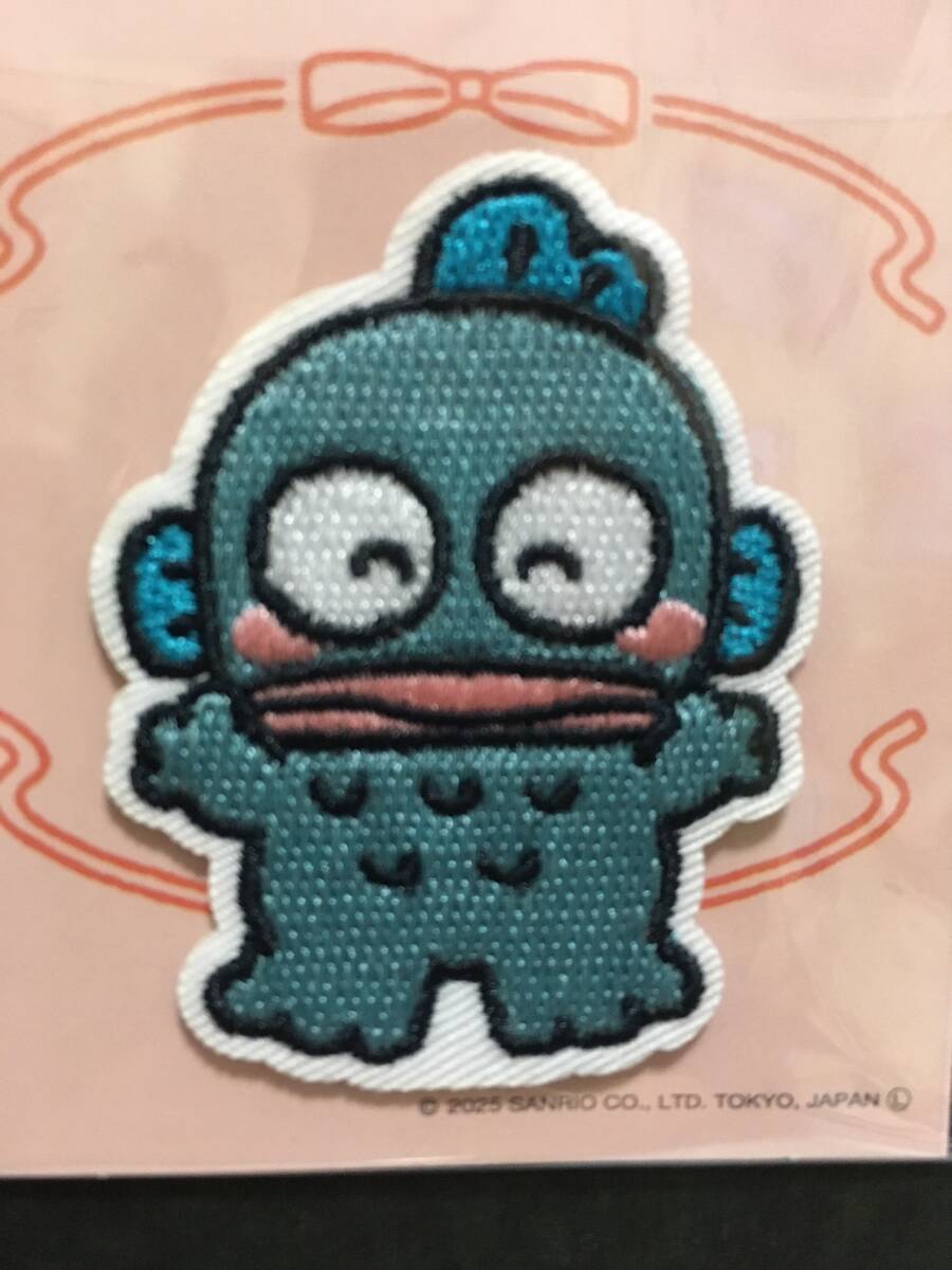 SANRIO/サンリオ　ワッペン☆彡　ハンギョドン ほっぺ☆　刺繍　シール　アップリケ　新品未開封品　HANGYODON_画像5