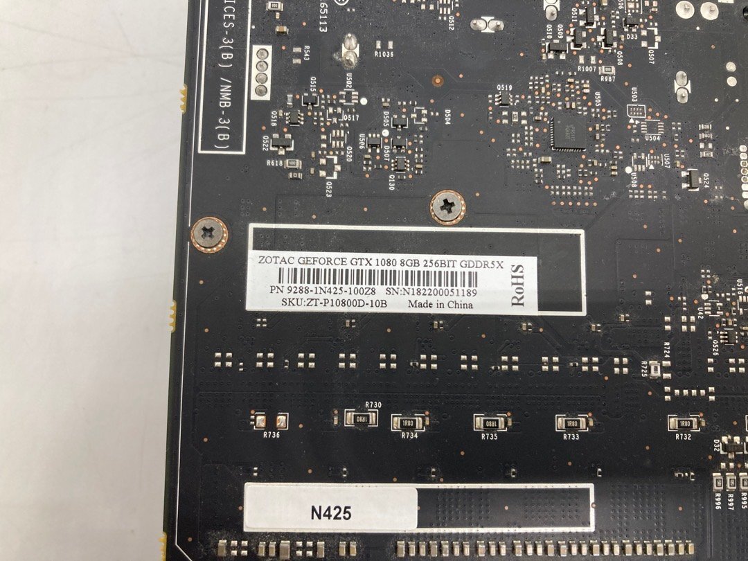 1円 ジャンク【ZOTAC】2個セット NVIDIA GEFORCE GTX 1080 ZT 1円 ジャンク【ZOTAC】2個セット NVIDIA GEFORCE GTX 1080 ZT