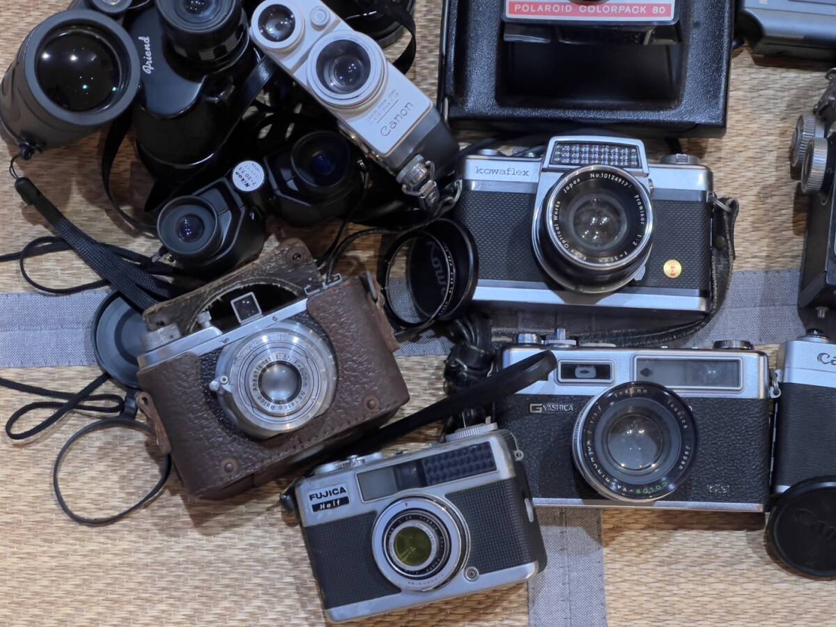1円スタート Canon FUJICA Yashicaflex レトロカメラ カセット 1円スタート Canon FUJICA Yashicaflex レトロカメラ カセット