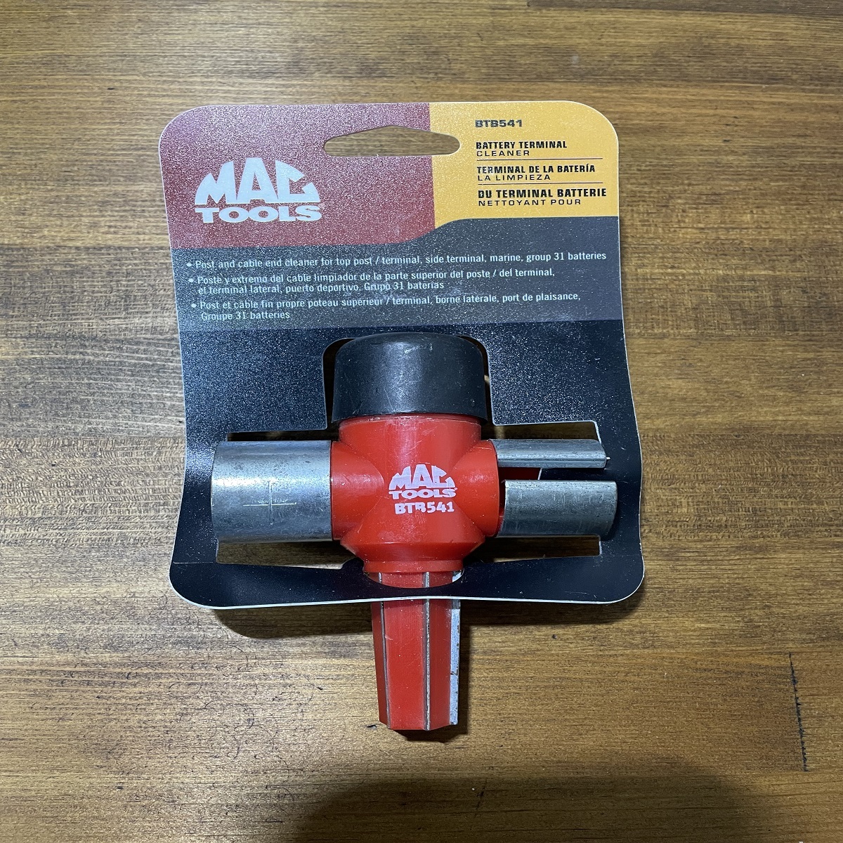 新品未使用　MAC TOOLS　バッテリーターミナルクリーナー　マックツール　BTB541