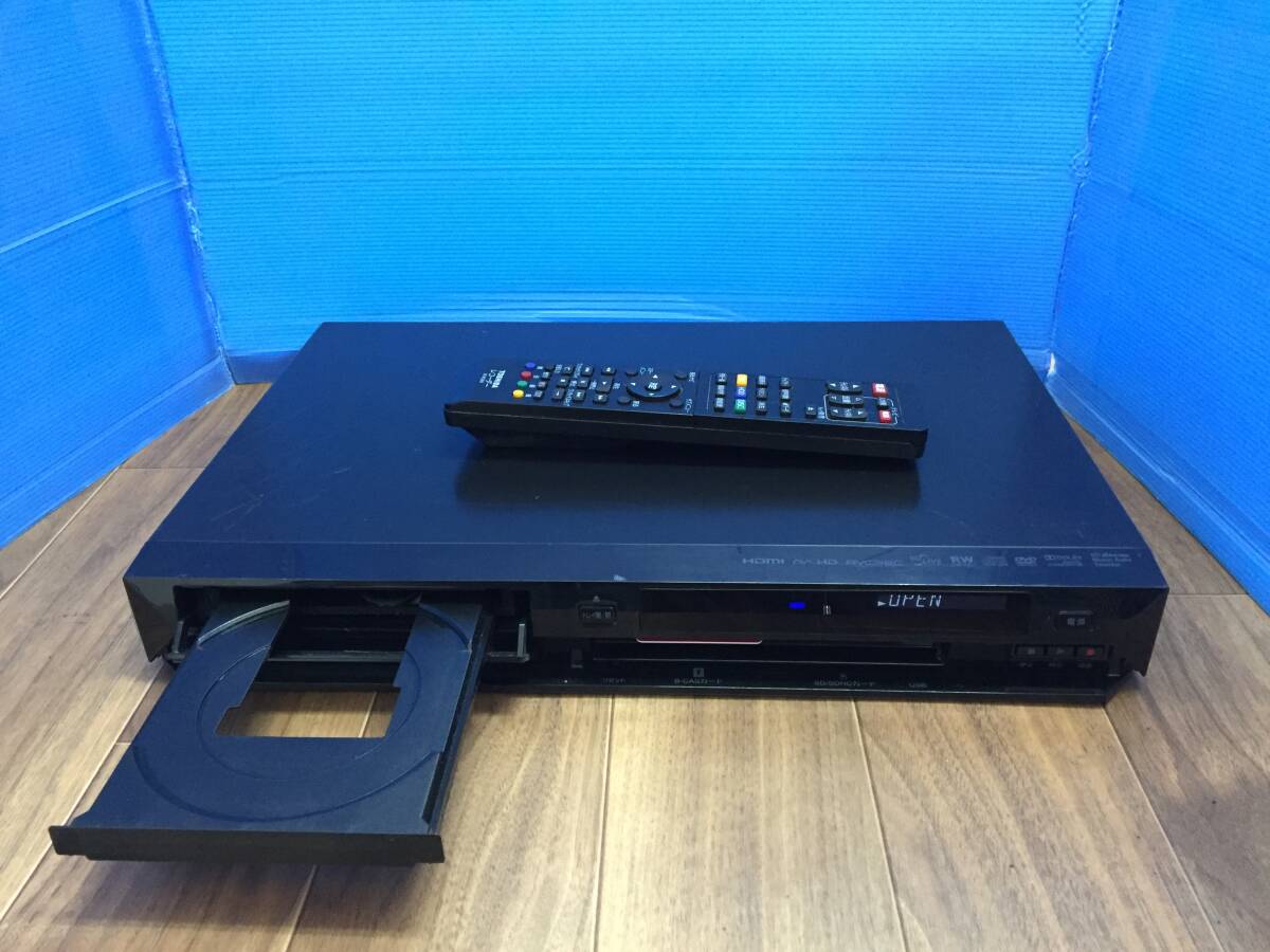 TOSHIBA ブルーレイディスクレコーダー D-BZ510 　純正リモコン付き　中古品6732